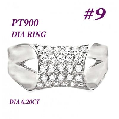 ふるさと納税 笛吹市 PT900 ダイヤモンドリング 0.2CT RADR-6756DI-P #9