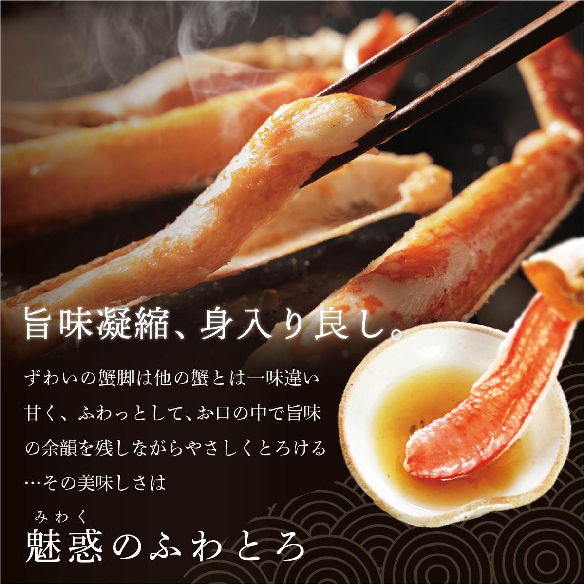 訳ありズワイ蟹 2尾（計1.4kg）【SS000HZ01】