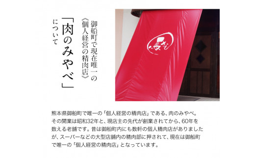 熊本県産 あか牛 焼き肉用 450g 肉のみやべ《120日以内に出荷予定(土日祝除く)》---mifune_myb_39_450g---