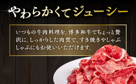 【先行予約】【全6回定期便】【A4/A5等級】博多和牛 切り落とし 500g 【2025年7月初回発送】糸島市 / ヒサダヤフーズ 黒毛和牛 牛肉 スライス 雌牛[AIA097]