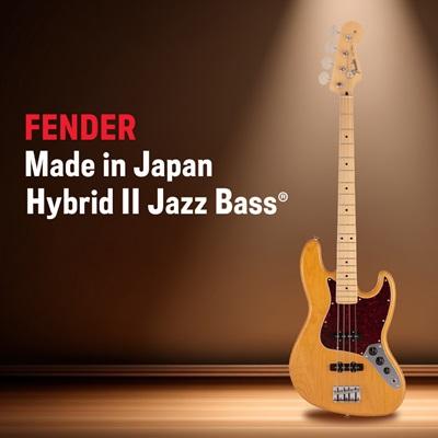 ふるさと納税 茅野市 FENDER MADE IN JAPAN HYBRID II JAZZ BASS(R)