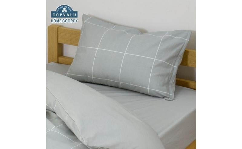 
            ホームコーディ　まくらカバー（柄） 43cm×63cmまくら用 グレー1 イオンリテール 寝具 [№5346-2266]
          