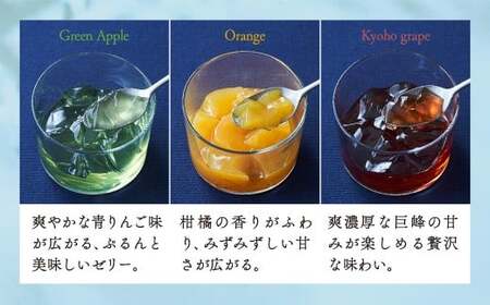 先行予約 【夏季限定】 ゼリー9個セット 〈 オレンジ 巨峰 青りんご 〉【 夏のひんやりデザート スイーツ お菓子 人気 ギフト 期間限定 岩手 陸前高田 おかし工房 木村屋 】 2026年6月頃か