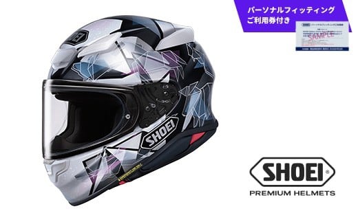 SHOEI ヘルメット「Z-8 ORIGAMI2 TC-5 (BLACK/WHITE)」Lサイズ パーソナルフィッティングご利用券付 バイク フルフェイス ショウエイ バイク用品 ツーリング SHOEI品質 shoei スポーツ メンズ レディース