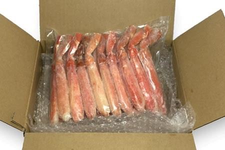 ボイルズワイガニ棒肉ポーション1kg(20～40本) B-48011