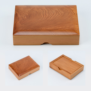 屋久杉で創った 文箱はがきサイズ 高橋工芸 IB074-015 工芸品 工芸品