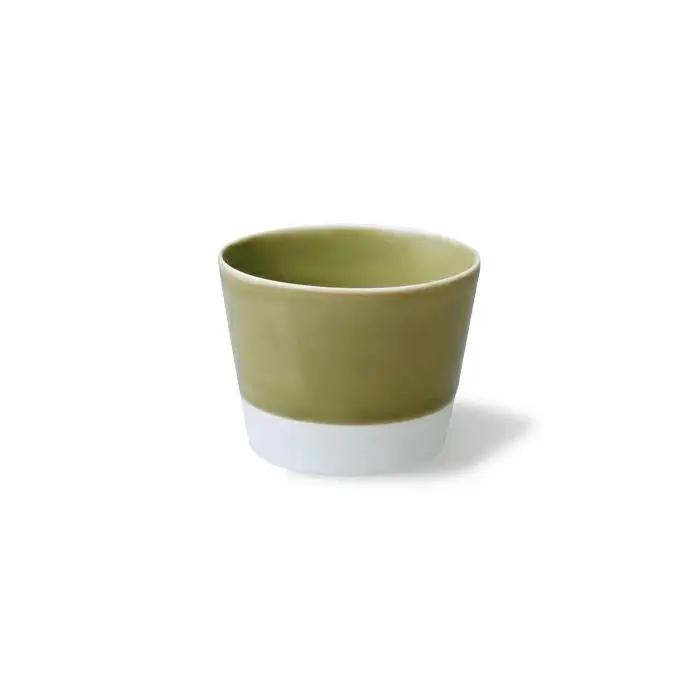 【AB547】【波佐見焼】esカップ 織部釉S5個組 【西海陶器】5 45369