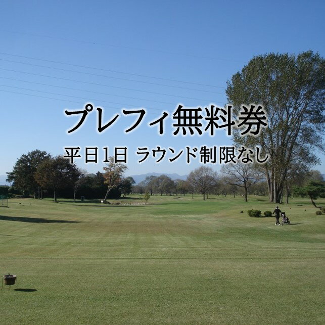 【ふるさと納税】 北上市民ゴルフ場 河川敷コース！【 プレーフィ 無料券 】（平日1日のみ、1名分）岩手県 北上市 D0070?北上スポーツパーク ゴルフ 利用券 東北 岩手 観光 スポーツ アクティビティ