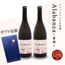 【ふるさと納税】【7日以内に発送！】 【ギフト対応】 スパークリング 日本酒 Alabanza 720ml × 2本 令和6年産 甘口 ちほのまい 女子会 プレゼント ギフト 贈り物 贈答用 お酒 冷蔵配送 スピード配送便 送料無料 【宮崎県木城町】