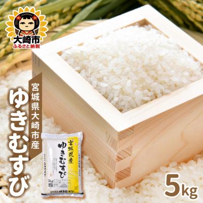 ふるさと納税 大崎市 【令和7年産】宮城県大崎市産 ゆきむすび 5kg
