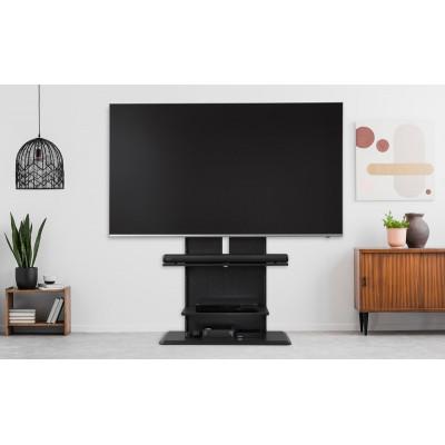 ふるさと納税 大河原町 スタンドテレビ台 ブラックオーク  ハイタイプ アイリス65型65インチ75型[53752824] |  | 02