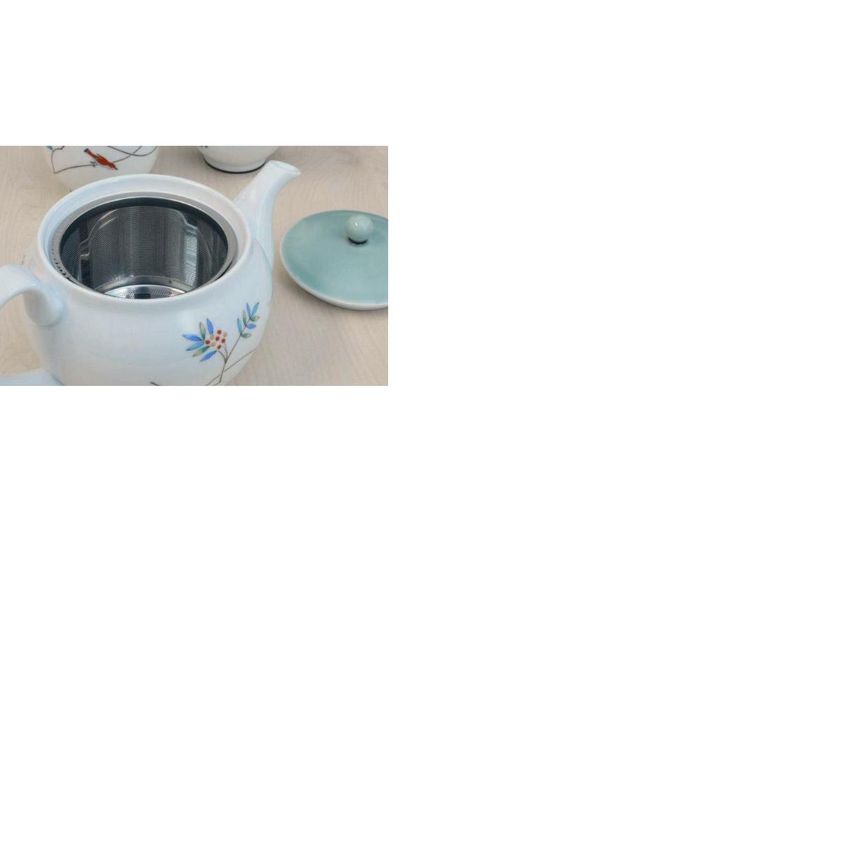 香蘭社 小鳥の詩・茶の間揃 有田焼 食器 うつわ 器 お湯飲み 急須 茶器 AA40-270_イメージ4
