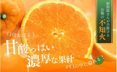 【先行予約】 秀品 ハウス不知火 5kg【M～3Lのサイズおまかせ】【2027年1月下旬から2027年4月上旬頃に順次発送】＜味好農園＞/不知火 デコポン 蜜柑 みかん 柑橘 果物 フルーツ 【agy