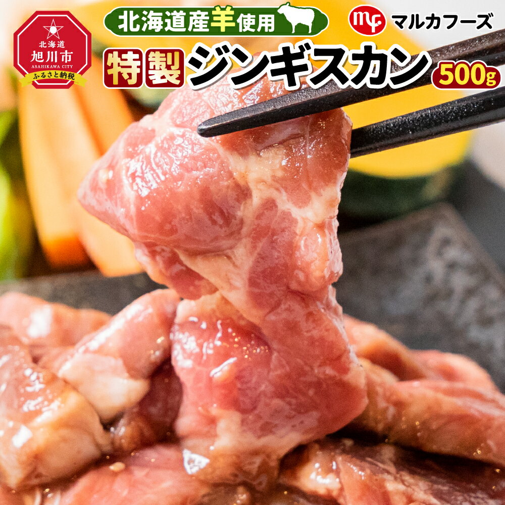 【ふるさと納税】【北海道産羊使用！特製ジンギスカン】_01306 | 羊肉 ジンギスカン 味付き タレ 旭川市ふるさと納税 北海道ふるさと納税 送料無料