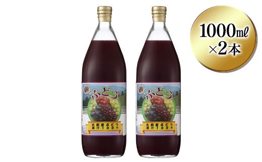 ぶどう１００％ジュース２本セット