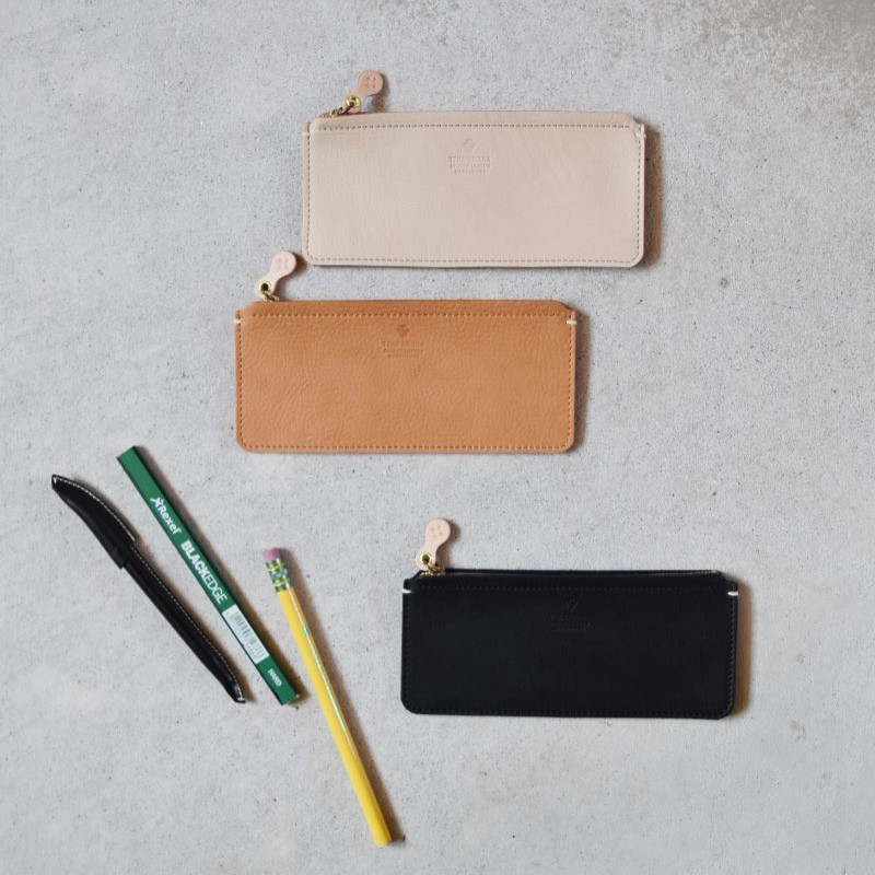Teha’amana Square pencase Basic テハマナ スクエアペンケース　ベーシック キャメル 革 皮 雑貨 おしゃれ レザー 本革 こだわりの逸品 地域特産品 ギフト 自分用 人気 おすすめ
