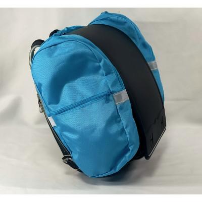 ふるさと納税 高槻市 【TVで紹介!】ランドセル用補助バッグ「サンドセル」 ポケットあり《スカイブルー》