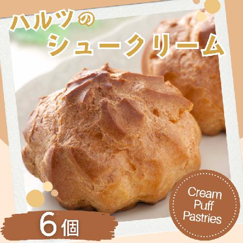 ハルツのシュークリーム 6個 創業40年 スイーツ 洋菓子 お菓子 おやつ デザート 小分け 個包装 ご褒美 お取り寄せ 人気 冷凍配送 送料無料 佐賀県 佐賀市：A090-036