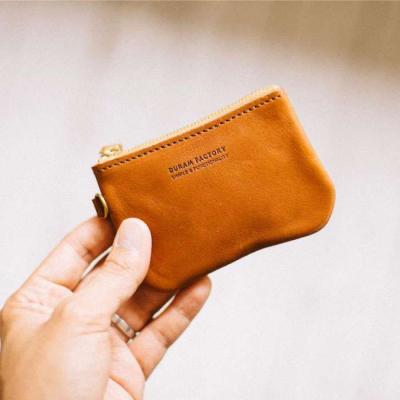 ふるさと納税 糸島市 DURAM ファスナー ポーチ/SSカード ケース小銭入れ  革 18009[AJE029] |  | 01