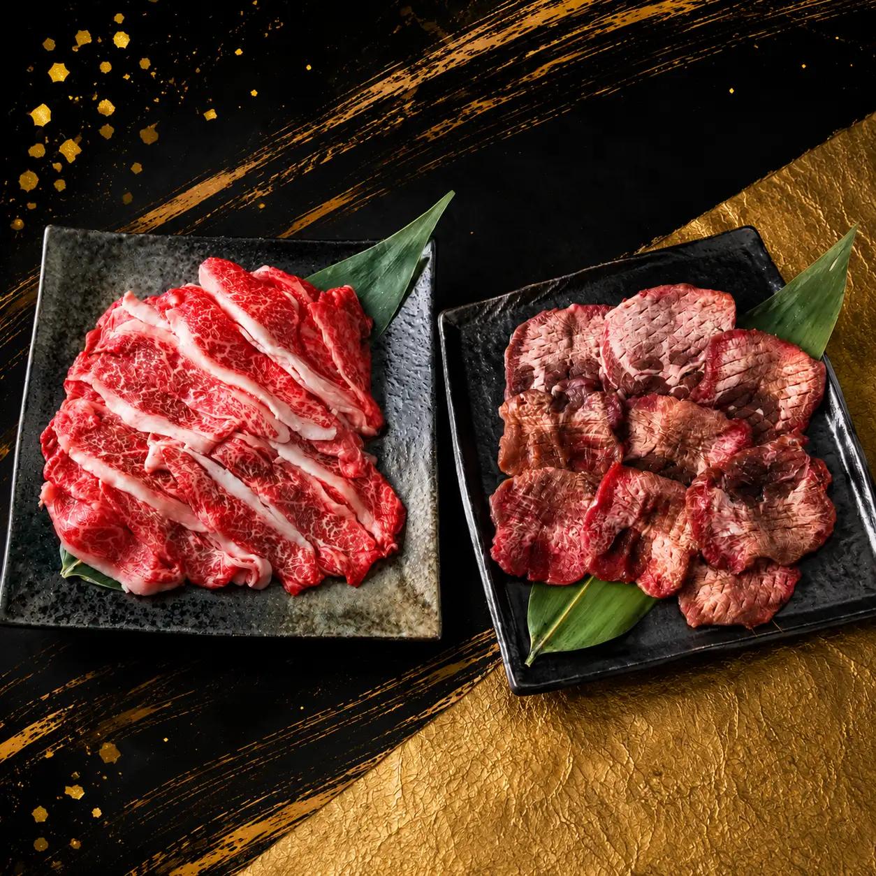 ＜2ヶ月定期便＞牛タン＆仙台牛 お肉の宮城県堪能セット 計1.6kg（800g×2回） すき焼き 牛肉 お肉 牛たん タン タン塩 味付き 厚切り 焼肉 BBQ バーベキュー 食べ比べ 頒布会 【有限