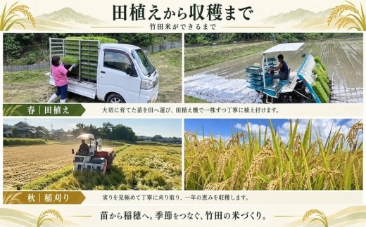 【2026年産新米｜寄付確認後精米、小谷農場より直送】三朝竹田米 新米コシヒカリ 10kg