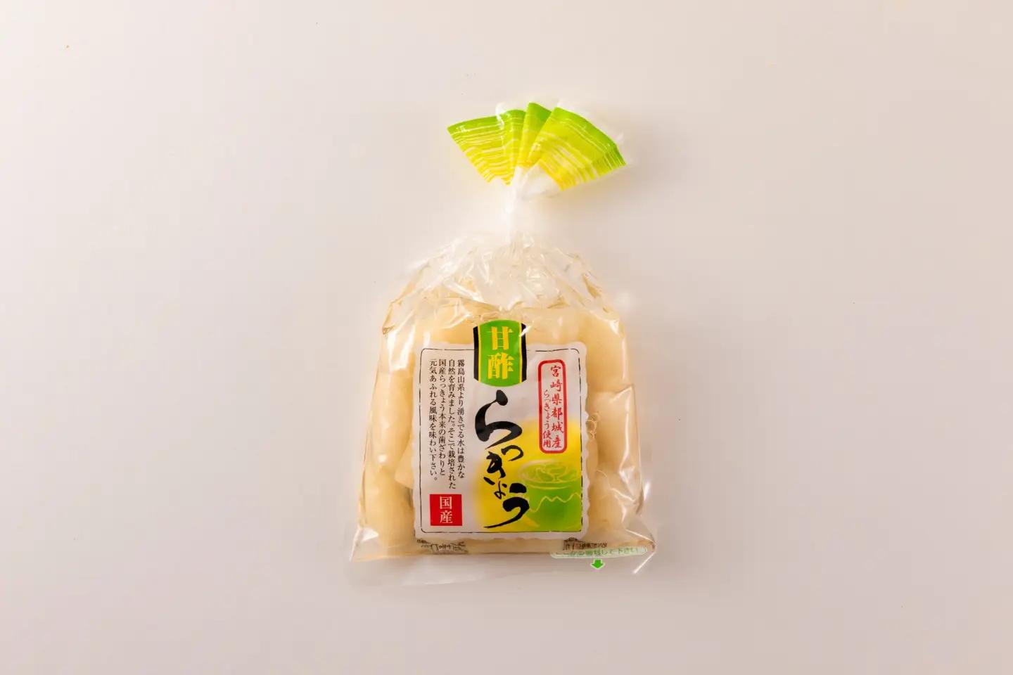純国産らっきょう3種としょうが2種の詰め合わせ（各２袋）
