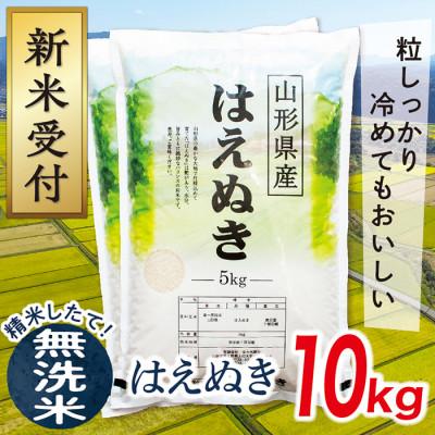 ふるさと納税 最上町 【令和8年産先行受付】山形県産はえぬき10kg(無洗米)