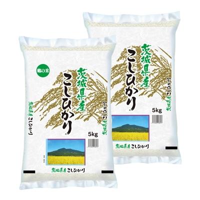 ふるさと納税 土浦市 令和7年産 新米 茨城県産 コシヒカリ　精米 合計10kg (5kg×2袋)茨城のお米 |  | 01