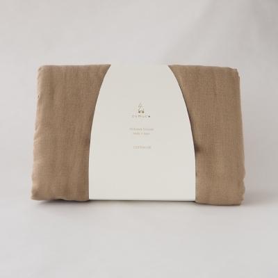 ふるさと納税 蒲郡市 cumuco クムコ 6重ガーゼケット シングル _ちゃいろ【G0286】 |  | 03