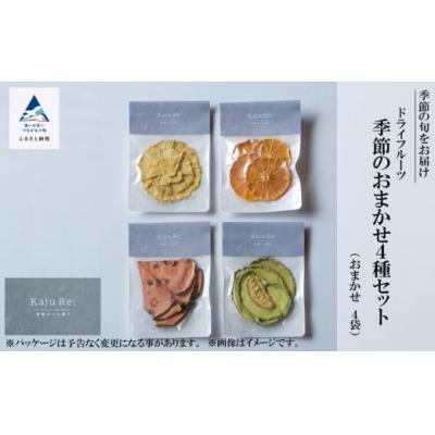ふるさと納税 小松市 Kaju Re:フルーツ Kaju Re:ドライフルーツ 季節のおまかせ 4種セット 旬な果物