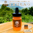 【ふるさと納税】【楽天スーパーSALE】【国産・100％天然】百花はちみつ2本セット（260g×2本・とんがりポリ容器）祖父から引き継いだ自慢の一品 千葉県 南房総市 お取り寄せグルメ 自然 パン ヨーグルト コーヒー 紅茶 ビタミン ミネラル 酵素 栄養素