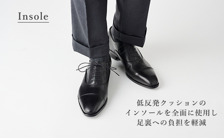 YAMATOism ヤマトイズム 牛革ビジネスシューズ 紳士靴 YAP100（ブラック）【ファッション・靴・シューズ・革製品・革靴】 光沢感 26.5cm