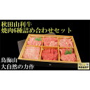 【ふるさと納税】秋田由利牛 焼肉6種詰め合わせセット　【ロース・お肉・牛肉・焼肉・バーベキュー】