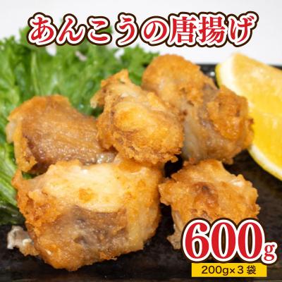 ふるさと納税 下関市 あんこう 唐揚げ 600g 冷凍 AU202-NT-z