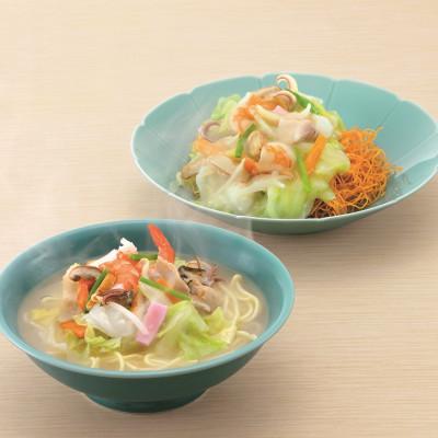 ふるさと納税 佐々町 【毎月定期便】長崎ちゃんぽん・皿うどん 12人前(各6人前)[みろく屋](佐々町)C-36全3回