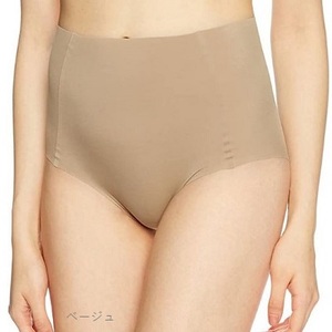 レディース【Smoon】深ばきショーツ1枚シームレス (06-38-BE-M)　Mサイズ・BE