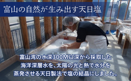 富山の塩 3点セット | しお 調味料 大粒 天日