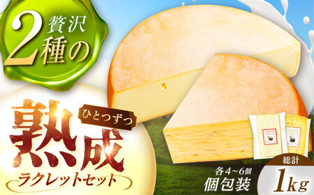 北海道 しあわせラクレット500g【個包装】とスパイスラクレット500g【個包装】チーズ チーズ チーズ チーズ[BEAK034]