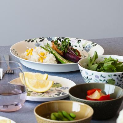 ふるさと納税 名古屋市 ナルミ アンナエミリア ボウル (クローバーガーデン) 14cm 3点セット |  | 02