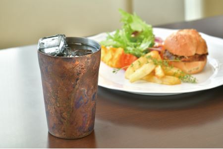 折燕ORI-EN タンブラー320ml 2個セット ANTIQUE SILVER・COPPER RED