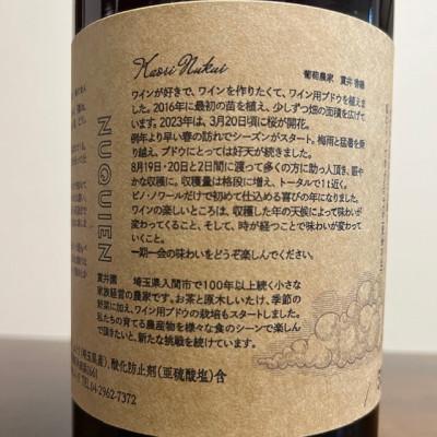 ふるさと納税 入間市 2023 赤ワイン　ピノ・ノワール100%　1本　貫井園のワイン |  | 02