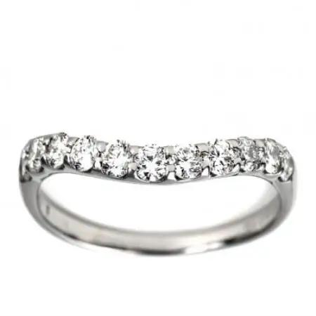 プラチナウェーブダイヤモンドリング 0.50CT R3609DI-P2 #13【配送不可地域：離島・沖縄県】【1755029】