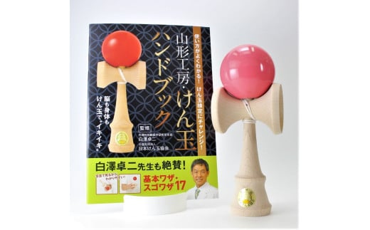 福祉けん玉「大晴」ピンク_F115