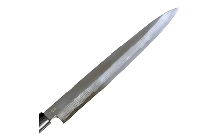 正夫包丁 240mm 紫檀柄 多層鋼雲浮 青鋼 本格手打鍛造品 キッチン用品 工芸品 手造り包丁 