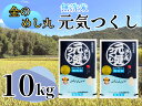 【ふるさと納税】【無洗米】金のめし丸元気つくし 10Kg（2袋）_CE-066