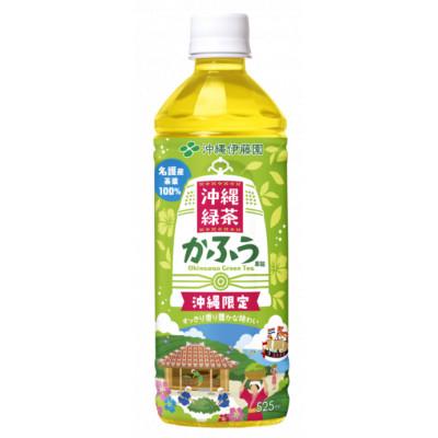 ふるさと納税 名護市 沖縄緑茶 かふう 525ml×24本