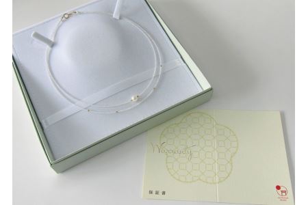 【180-02】志摩産アコヤ真珠ケシ2連ネックレス