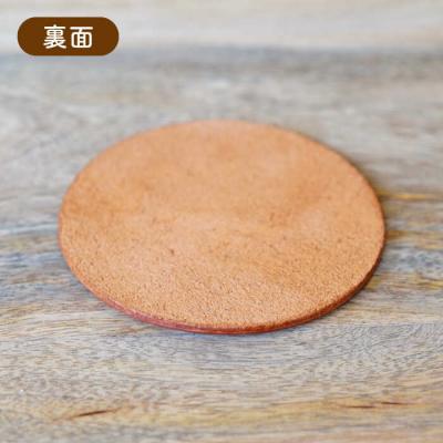 ふるさと納税 糸島市 【まる】革のコースター (同色2個) LADIES&GENTLEMEN [ADK055] |  | 02