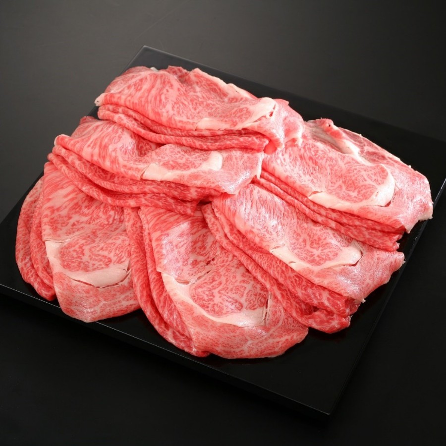 ＜銀閣寺大西＞京都肉 ロース・赤身すきしゃぶ用1kg