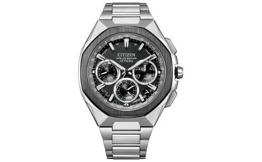 【期間限定(12/25～3/31)寄附額】シチズン腕時計 アテッサ CC4104-53E CITIZEN メンズ 電波 時計 岩手県 北上市 松村時計店 Z0108 メンズ 時計 防水 エコ・ドライブ 発電 贈り物 記念日ギフト 父の日 母の日 誕生日 結婚祝い 結婚記念日 お祝い ビジネスウォッチ メンズウォッチ 成人 就職 お祝い